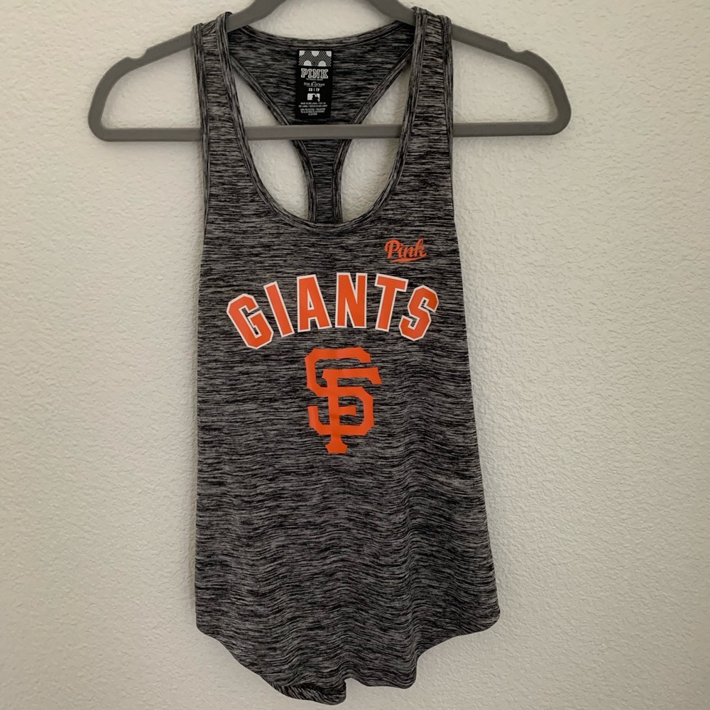 PINK. Victoria Secret. Tank top. Gray. Size : XS.